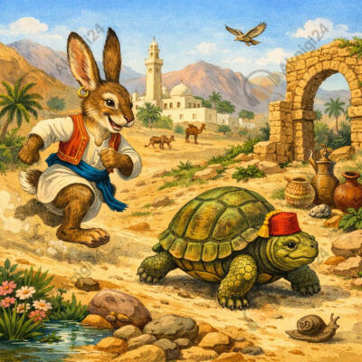 Заяц и черепаха