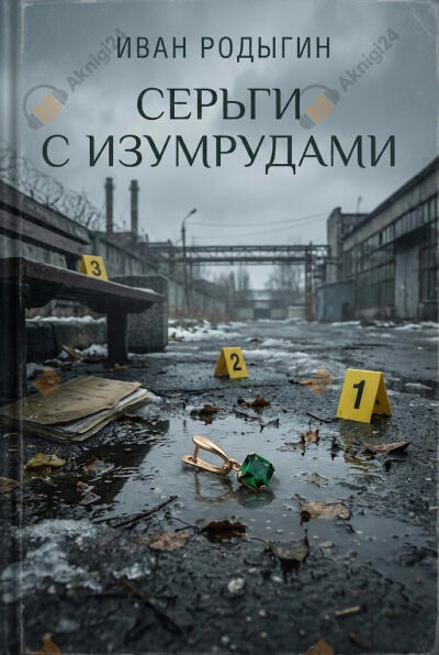 Серьги с изумрудами