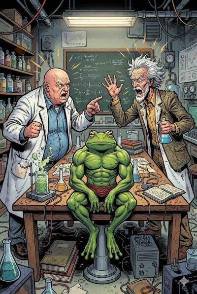 Неутомимая лягушка