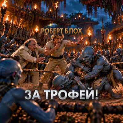 За трофей!