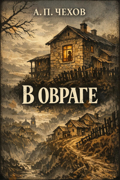 В овраге