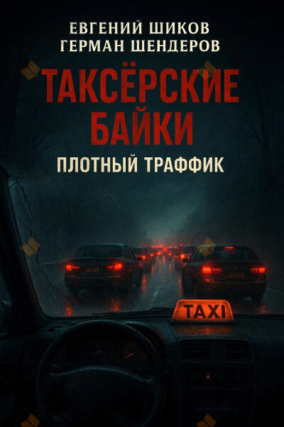 Таксёрские байки. Плотный траффик